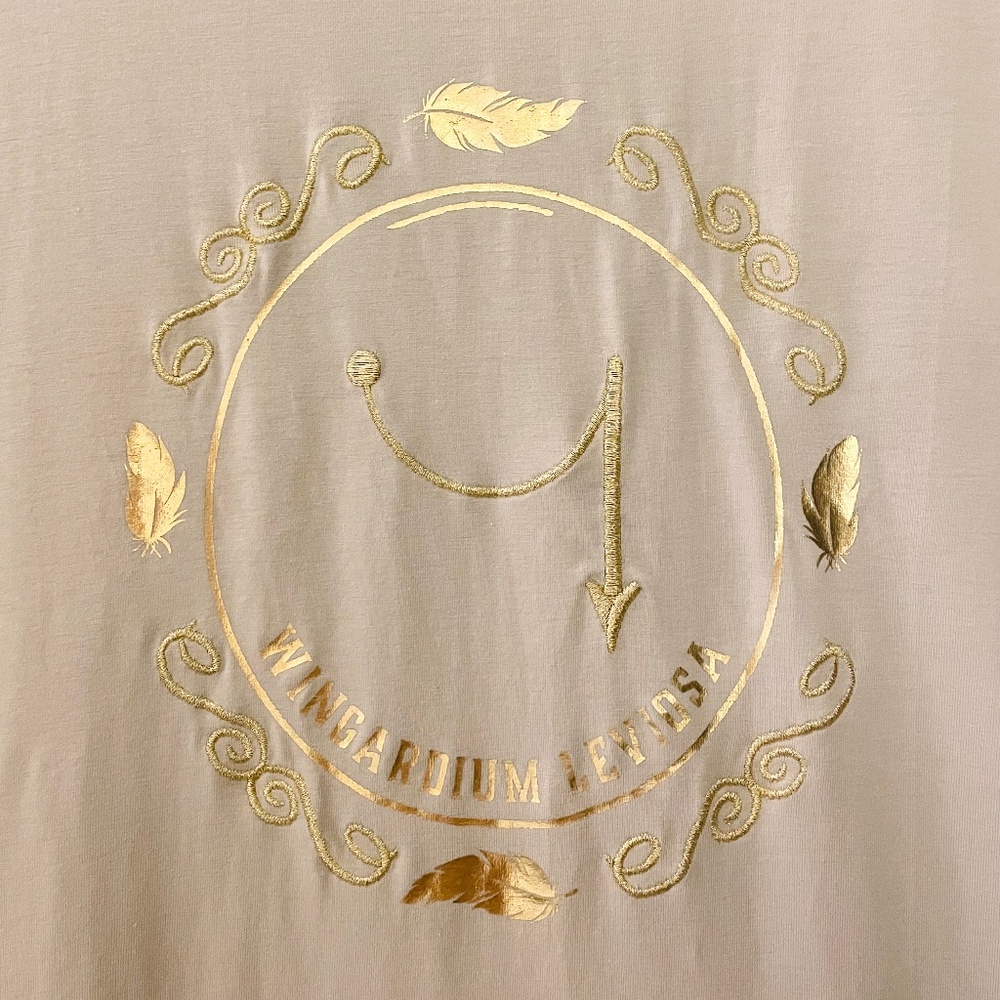 NWOT Universal Studios Magical Spells Wingardium Leviosa Women's T-Shirt